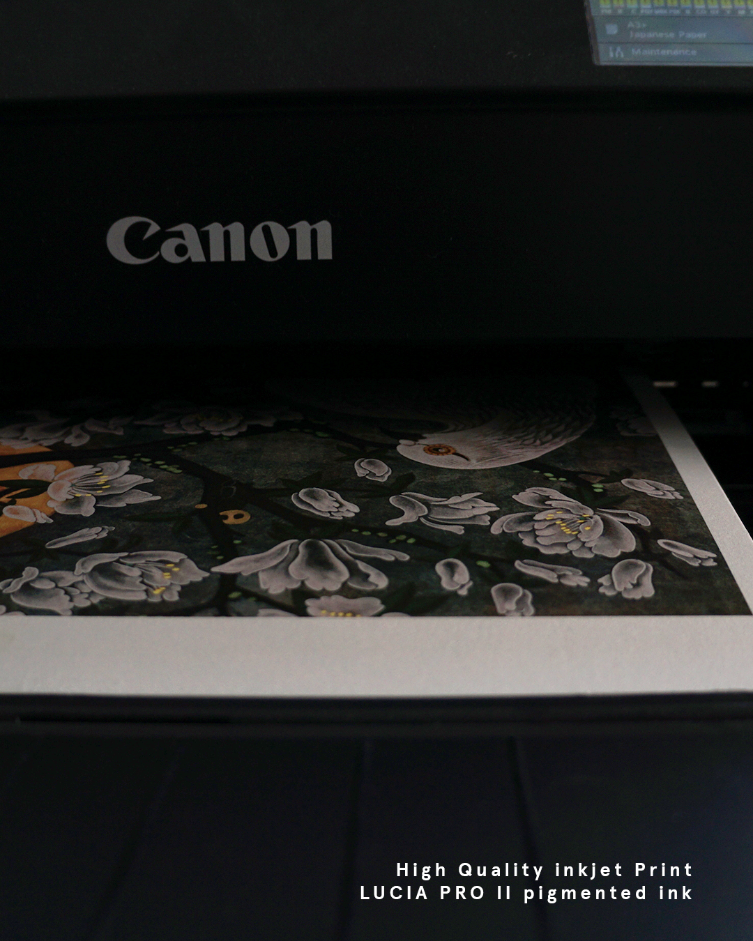 Dream (夢) – Limited Edition Fine Art Print on Japanese Washi
