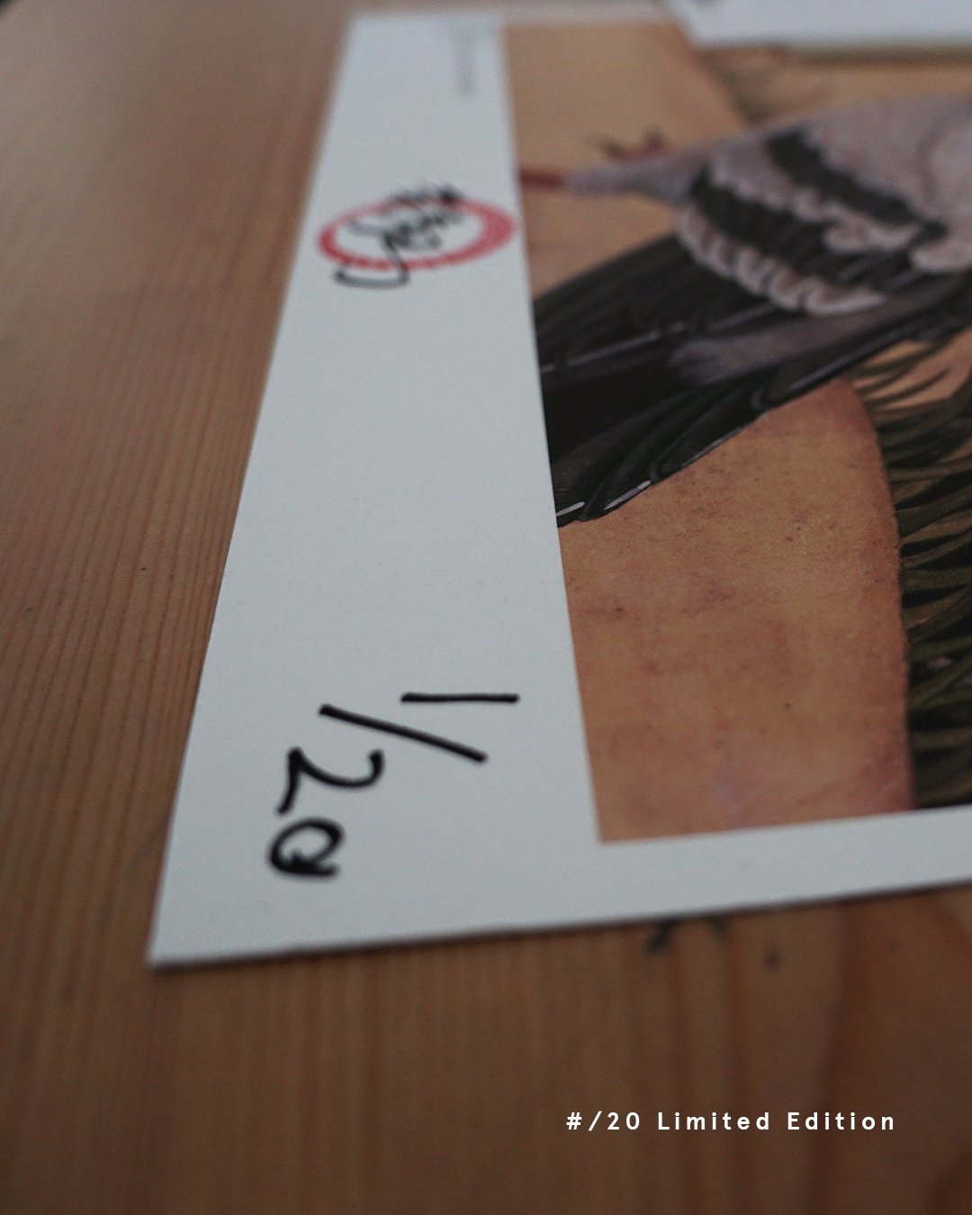 Desire (渇望) – Limited Edition Narrative Print on Japanese Washi